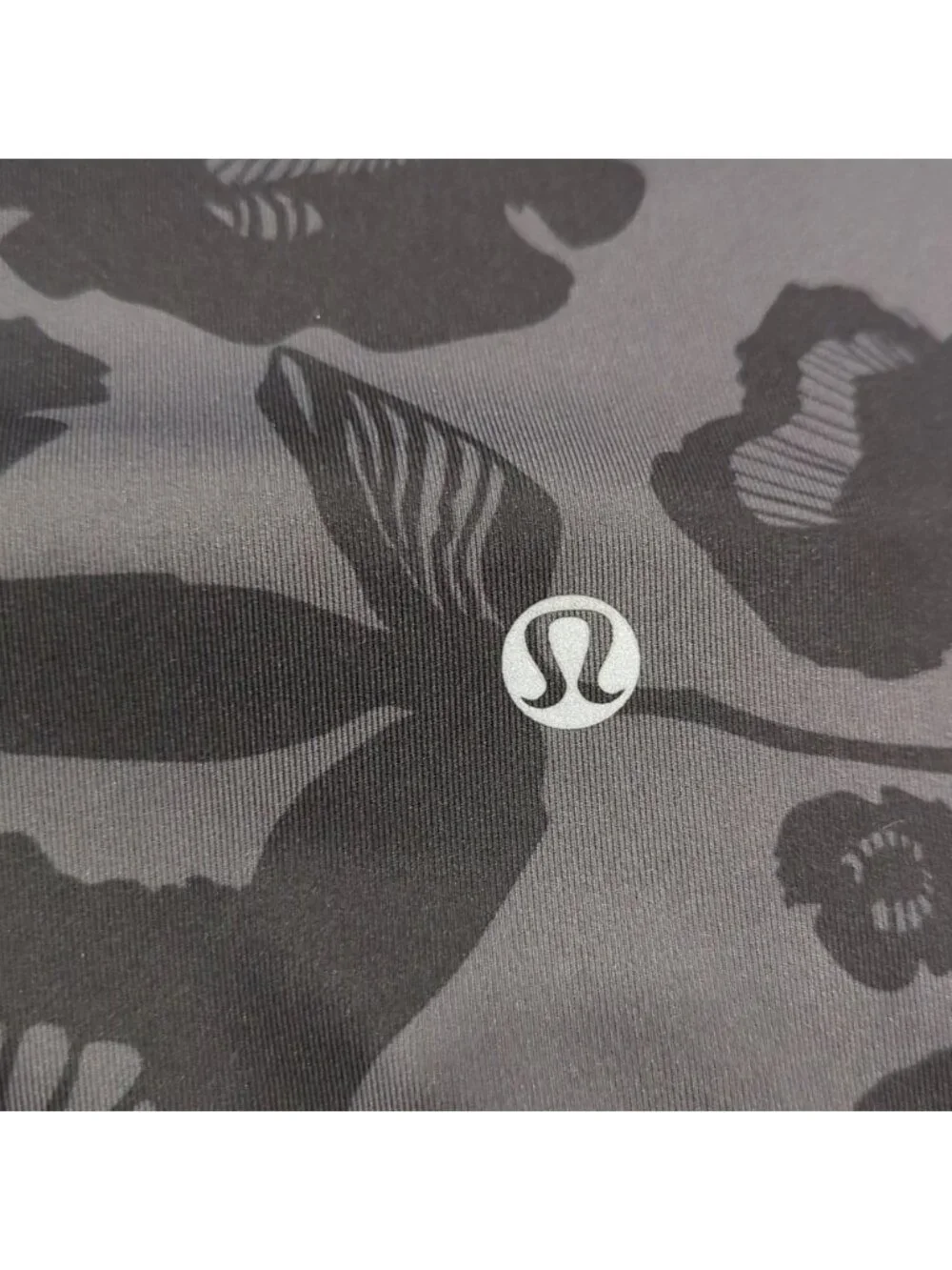 Lululemon Wunder Under Pant *Full-On Luon (Roll Down/Print)Flat Inky Flora